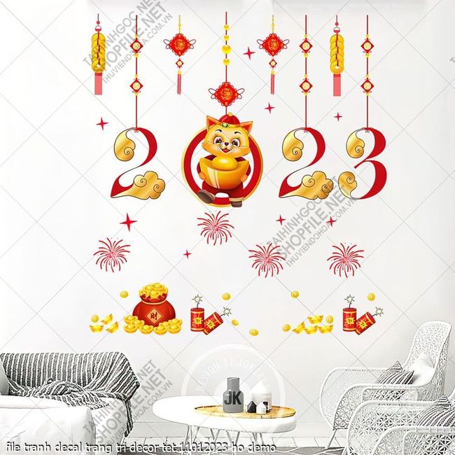 file tranh decal trang tri decor tet 11012023 ho